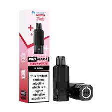 Hayati Pro Max Plus 6000 Puffs Blueberry Cherry Cranberry - Prefilled POD kit - 20mg/mL